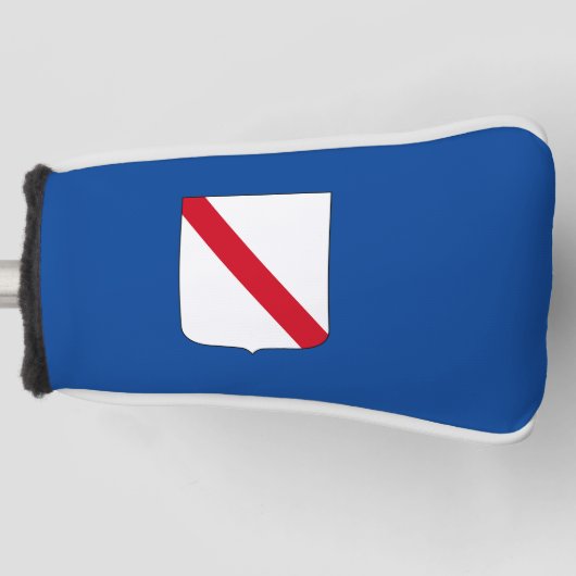 Flagge Kampaniens (Italien) Golf Headcover (Vorderseite)