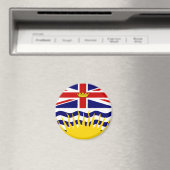 Flagge Kanada Britische Kolumbien Magnet (In Situ (Geschirrspüler))