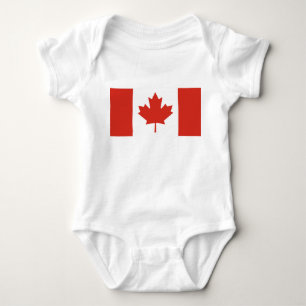 Flagge Kanadas Baby Strampler