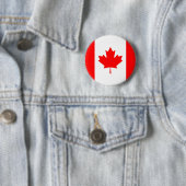 Flagge Kanadas Button (Beispiel)