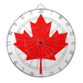 Flagge Kanadas Dartscheibe (vorne)
