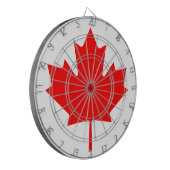 Flagge Kanadas Dartscheibe (Vorderseite Links)