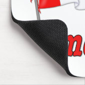 Flagge Kanadas - Edmonton Mousepad (Ecke)