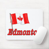 Flagge Kanadas - Edmonton Mousepad (Mit Mouse)