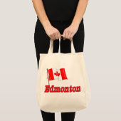 Flagge Kanadas - Edmonton Tragetasche (Vorderseite (Produkt))