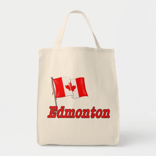 Flagge Kanadas - Edmonton Tragetasche (Vorne)