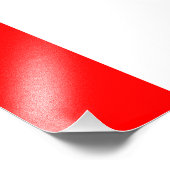 Flagge Kanadas Fotodruck (Ecke)