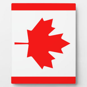Flagge Kanadas Fotoplatte