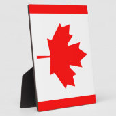 Flagge Kanadas Fotoplatte (Seite)