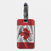 Flagge Kanadas Gepäckanhänger (Rückseite vertikal)