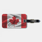 Flagge Kanadas Gepäckanhänger (Rückseite horizontal)