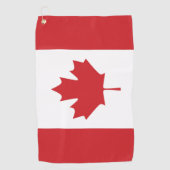 Flagge Kanadas Golfhandtuch (Vorderseite)