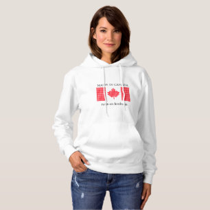 Flagge Kanadas Hoodie