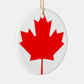 Flagge Kanadas Keramik Ornament (Rechts)