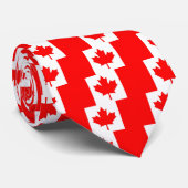 Flagge Kanadas Krawatte (Gerollt)