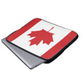 Flagge Kanadas Laptopschutzhülle (Vorne Knopf)