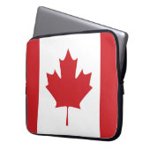 Flagge Kanadas Laptopschutzhülle (Vorderseite Links)
