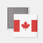 Flagge Kanadas Magnet (Vorderseite/Rückseite)