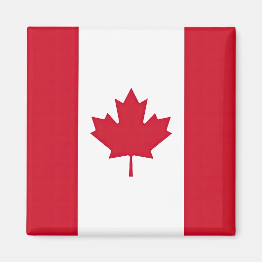 Flagge Kanadas Magnet (Vorne)