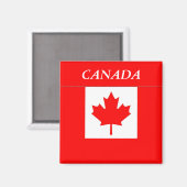 Flagge Kanadas Magnet (Vorderseite/Rückseite)