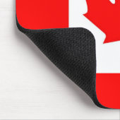 Flagge Kanadas Mousepad (Ecke)