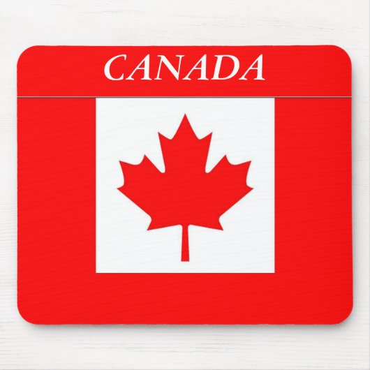 Flagge Kanadas Mousepad (Vorne)