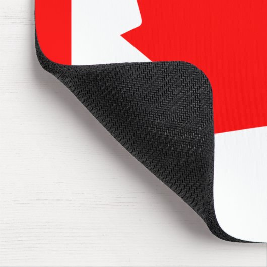 Flagge Kanadas Mousepad (Ecke)