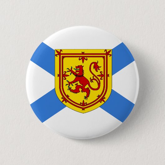 Flagge Kanadas Neuschottland Button (Vorderseite)