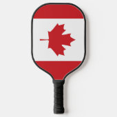 Flagge Kanadas Pickleball Schläger (Vorderseite)