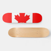 Flagge Kanadas Skateboard (Horizontal)
