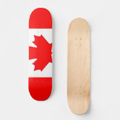 Flagge Kanadas Skateboard (Vorderseite)