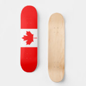 Flagge Kanadas Skateboard (Vorderseite)