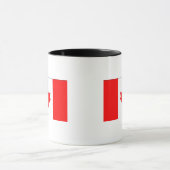 Flagge Kanadas Tasse (Zentrum)
