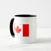 Flagge Kanadas Tasse (Vorderseite Links)