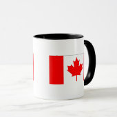 Flagge Kanadas Tasse (VorderseiteRechts)