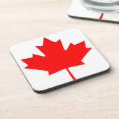 Flagge Kanadas Untersetzer (Linke Seite)