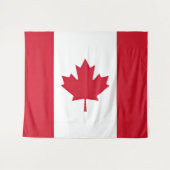 Flagge Kanadas Wandteppich (Vorderseite (Horizontal))