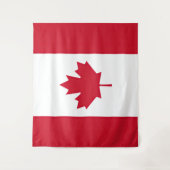 Flagge Kanadas Wandteppich (Vorderseite)