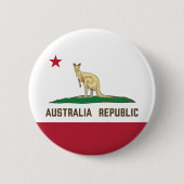 Flagge Kangaroo Button (Vorderseite)