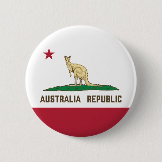 Flagge Kangaroo Button (Vorderseite)