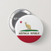 Flagge Kangaroo Button (Vorne & Hinten)