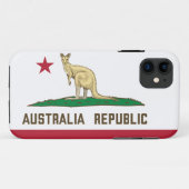Flagge Kangaroo Case-Mate iPhone Hülle (Rückseite (Horizontal))