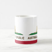 Flagge Kangaroo Kaffeetasse (Mittel)