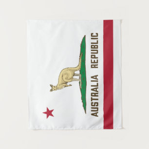 Flagge Kangaroo Wandteppich