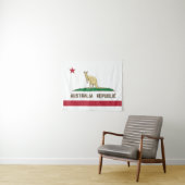 Flagge Kangaroo Wandteppich (Beispiel (Horizontal))