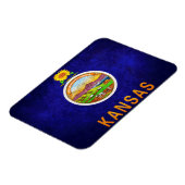 Flagge Kansas Magnet (Linke Seite)