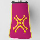 Flagge Kantabriens Lábaru Golf Headcover (Rotieren 90)