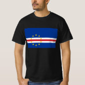 Flagge Kap Verdes - Kap Verde T-Shirt (Vorderseite)