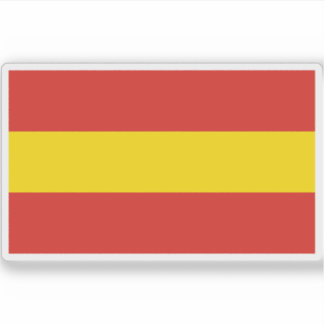 Flagge Karlsruhe, Deutschland Aufkleber