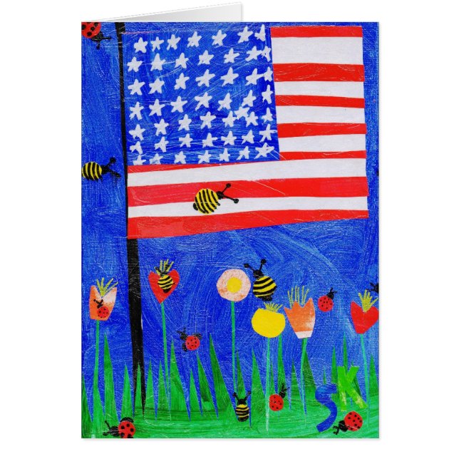 Flagge-Karte (Vorne)